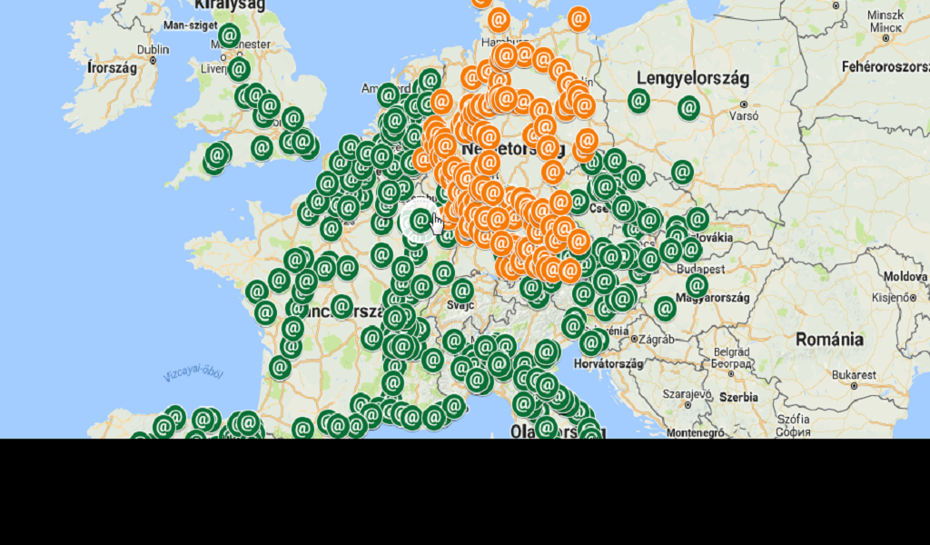 Free Wifi helyek 604